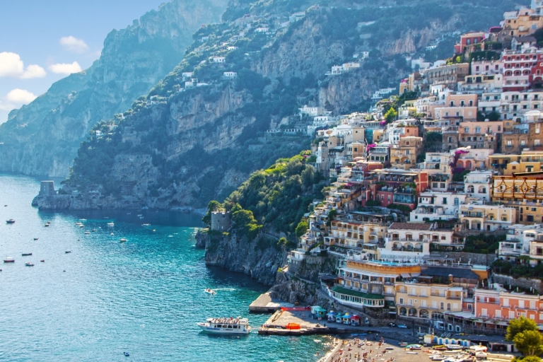 Napels of Sorrento: Sightseeingcruise Positano en AmalfiVertrek vanuit de haven van Sorrento