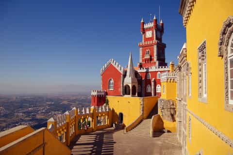 From Lisbon: Quinta da Regaleira, Sintra, & Pena Palace Trip
