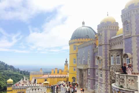 From Lisbon: Quinta da Regaleira, Sintra, & Pena Palace Trip