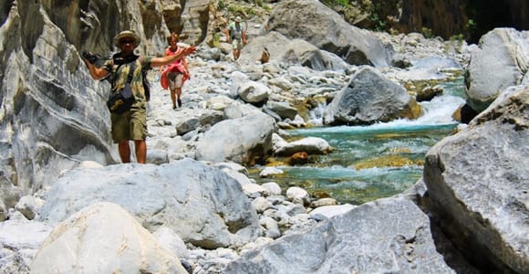 Ab Iraklio: Samaria-Schlucht & Agia Roumeli-Tageswanderung