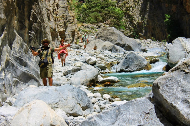 Depuis Héraklion: excursion d'une journée dans les gorges de Samaria et Agia Roumeli