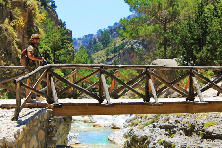 Desde Heraklion: excursión de un día a la garganta de Samaria y Agia Roumeli