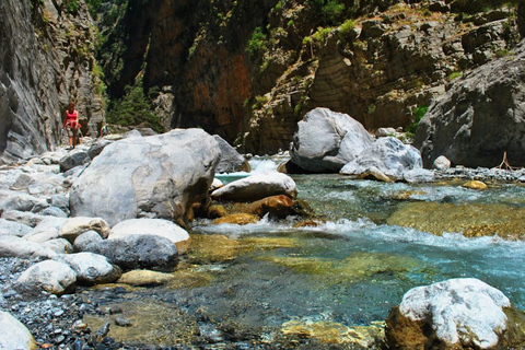 Depuis Héraklion: excursion d'une journée dans les gorges de Samaria et Agia Roumeli