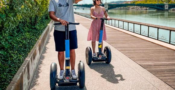Lyon: Segway-Tour entlang der Rhône und Saône