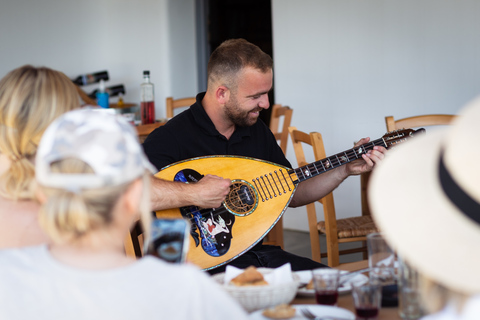 Mykonos: Winery Vineyard Experience com degustação de comida e vinho