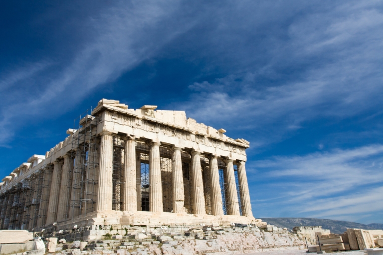 Athene: toegangsticket Akropolis & hop-on hop-off buspas