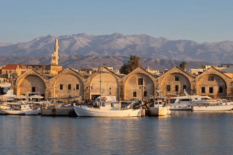 From Heraklion: Chania Town, Kournas Lake, and Rethymno TourGerman Tour: Pickup from Agia Pelagia, Lygaria