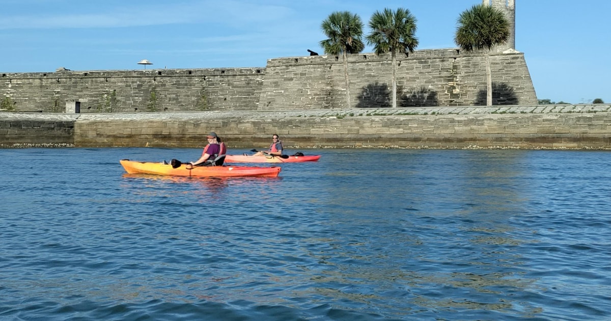 St. Augustine Downtown Bayfront Kayak History Tour GetYourGuide