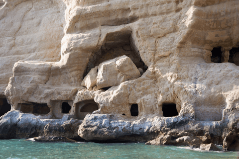 Depuis Héraklion: excursion guidée d'une journée à la plage de Matala et aux grottes hippies