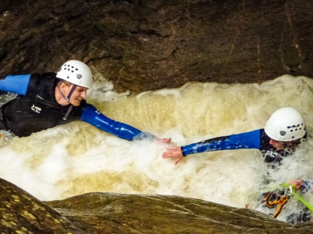 Schwarzwasserbach: Canyoning in Austria's Kleiwalsertal