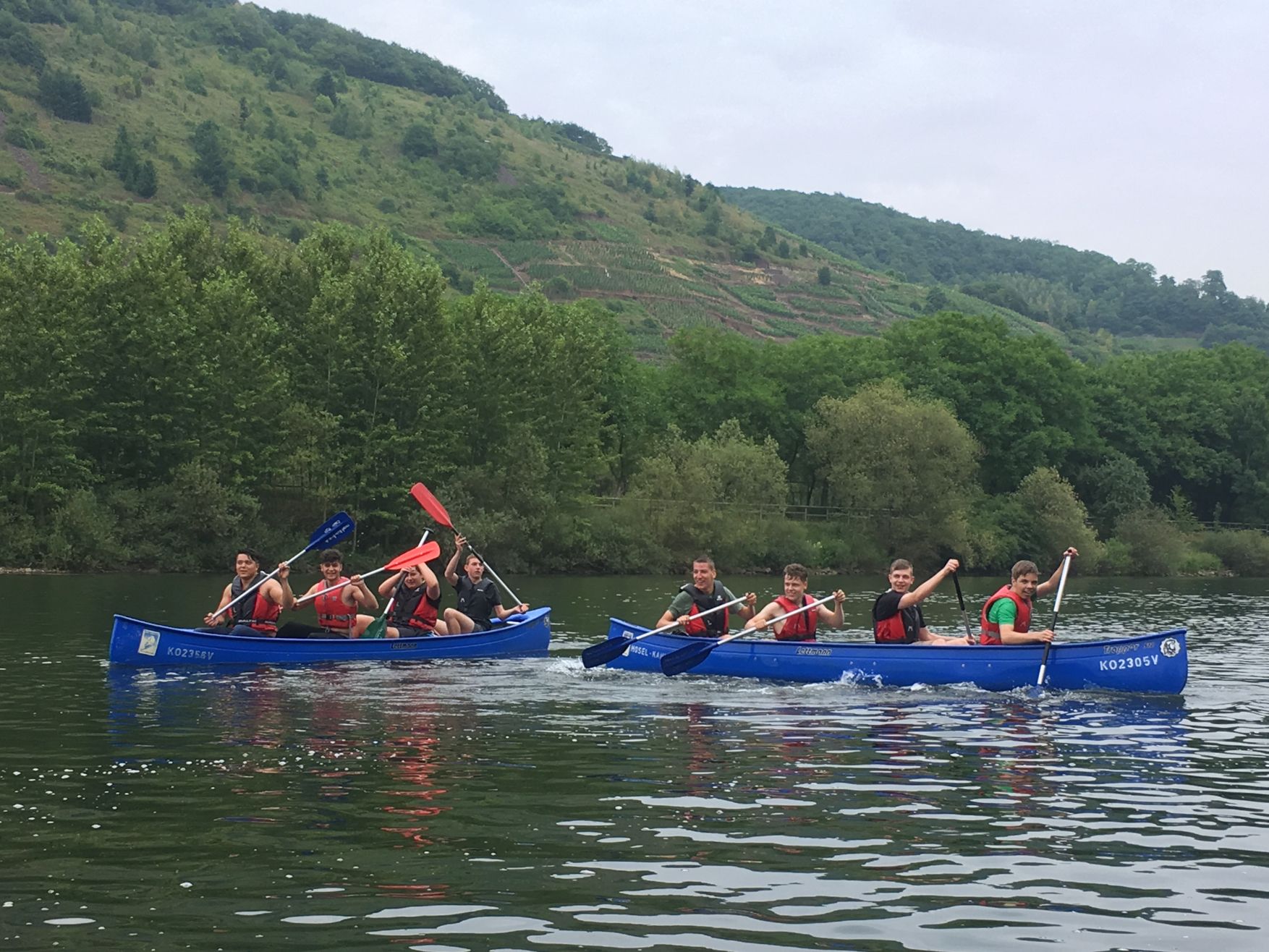 Cochem, Mosel: Mit dem Kanu zum Winzer