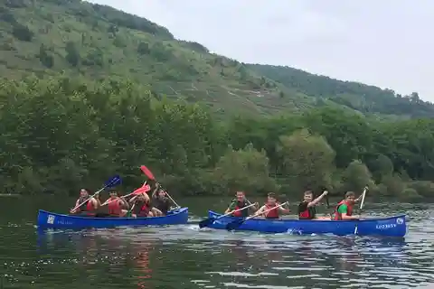 Cochem, Mosel: De Kanu a Winzer