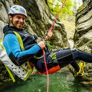 Dornbirn: exploração do desfiladeiro de Kobelach e passeio de rapel