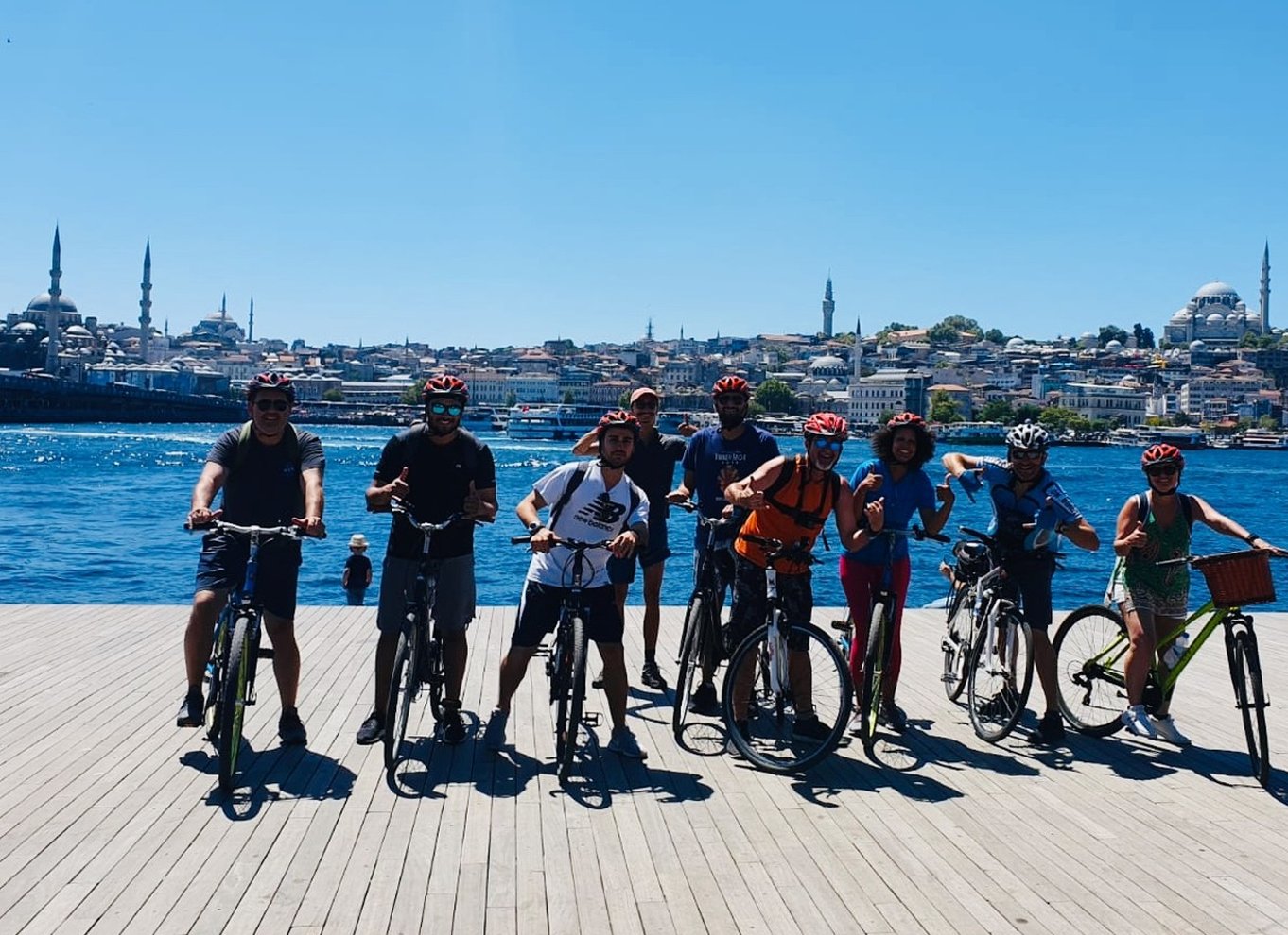 Istanbul: Eurasia cykel- og bådtur på halvdagstur
