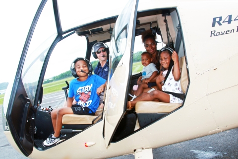 Nashville: helikoptertour door de binnenstad met champagne-optieHelikoptervlucht