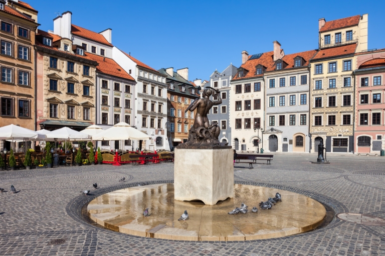 De Poznan: visite guidée privée d'une journée à Varsovie