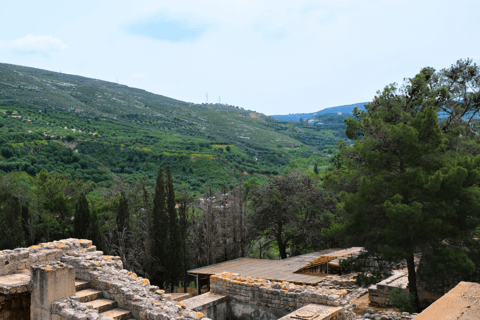 De Heraklion: Passeio pelo centro histórico da cidade e Palácio de KnossosServiço de busca em Heraklion, Amoudara e Kokini Hani