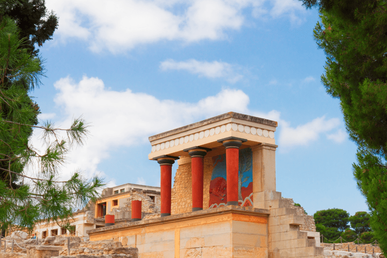 Heraklion: Knossos i centrum miasta z przewodnikiem archeologicznym