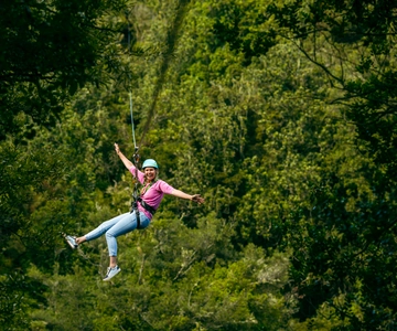 Okere Falls: Zipline over Waterfalls Experience