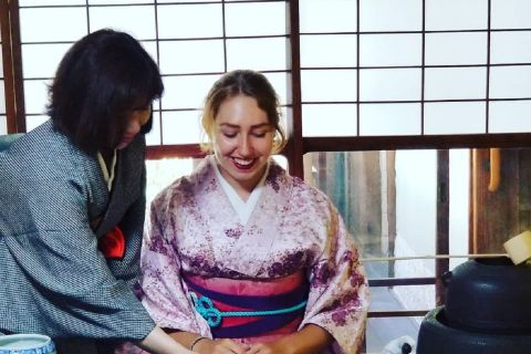 Kyoto: Table-Style Tea Ceremony and Machiya Townhouse Tour