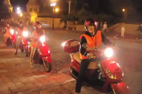 Tour serale in scooter di Budapest