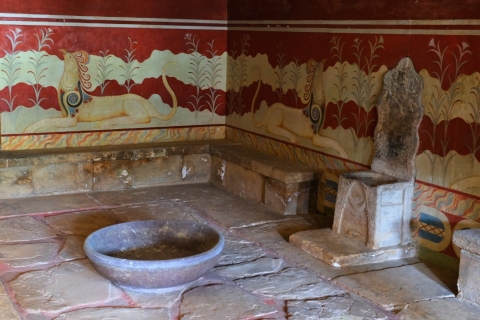Depuis Héraklion: excursion guidée d'une journée à Knossos et à la grotte de Psychro
