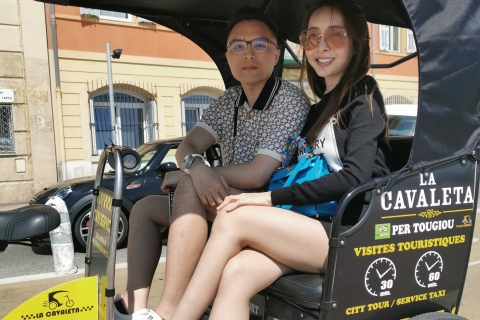 Nicea: City Sightseeing Tour przez Pedicab z audioprzewodnikiemWizyta odkrywcza w Nicei - 45 minut