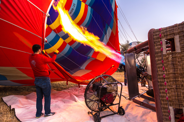 Cappadocië: ballonvlucht bij zonsopgang met hotelovername