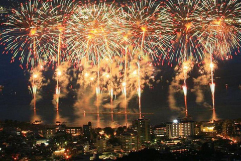 Nagoya: Suwako Fireworks Festival Tour with Reserved Seat