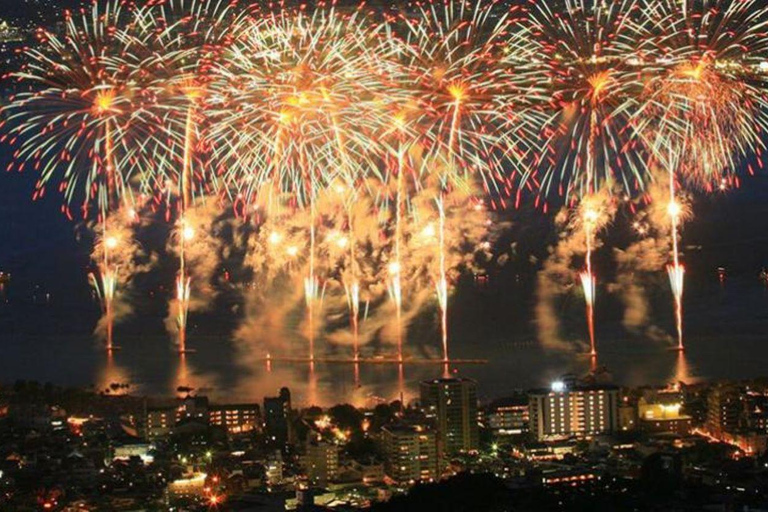 Nagoya: Suwako Fireworks Festival Tour with Reserved Seat
