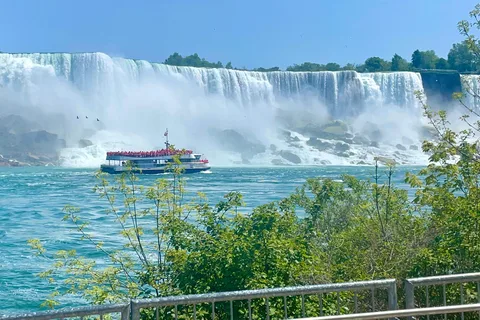 Niagara Falls Guided Day Tour with Cruise, Tunnel & Tower