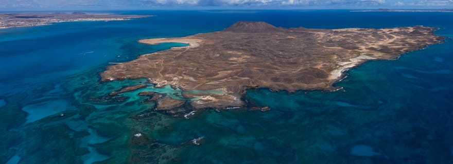 Depuis Lanzarote : Croisière d'une journée sur l'île de Lobos et Fuerteventura