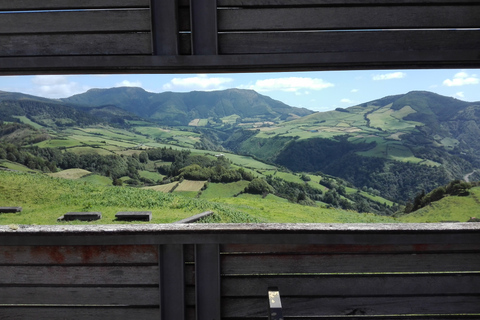 Von Ponta Delgada aus: Nordeste 4x4 Geführter Tagesausflug & Mittagessen