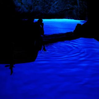 Da Hvar: Escursione di gruppo delle Grotte Blu e Verde