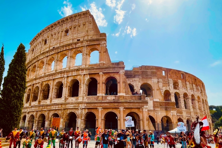 Rome : accès rapide au Colisée, arène et visite de la Rome antique