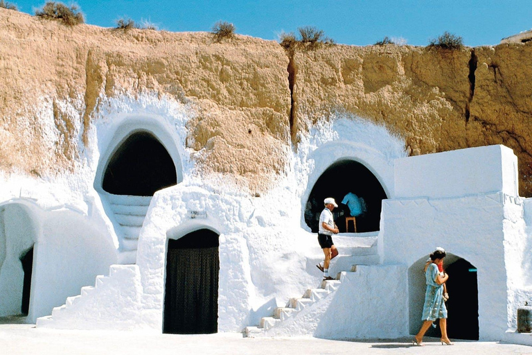 Tour del sud della Tunisia con il villaggio delle grotte di Star Wars e il pranzo