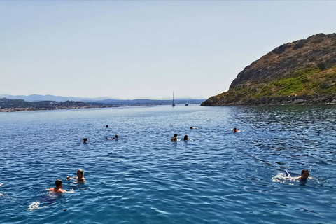 From Chania: Private Cruise to Agioi Theodoroi & Lazaretta