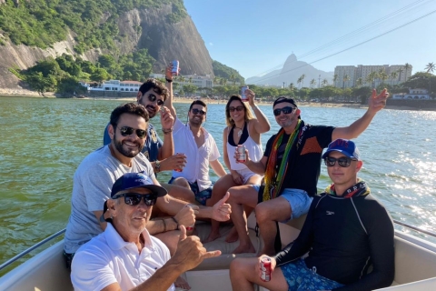 Rio de Janeiro: Best Beaches Boat Tour with Free Beers Private Tour