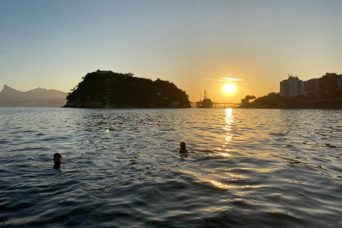 Rio de Janeiro: Wycieczka łodzią o zachodzie słońca z pięknym widokiem