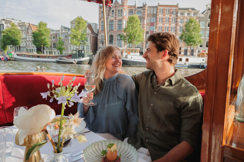 Amsterdam: High-End 3-Course Dinner Canal Cruise Amsterdam: Exclusive Dinner Canal Cruise