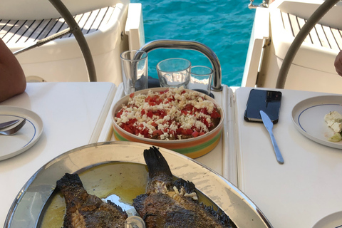 Chania: Private Sailboat Day Trip with Food and Drinks