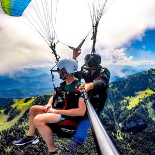 Lenggries: Tandem Paragliding Flight