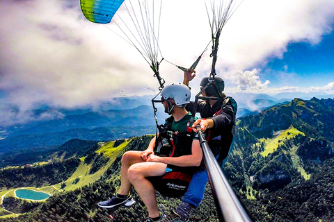 Lenggries: Tandemflygning med skärmflygLenggries: Tandemflygning med paragliding