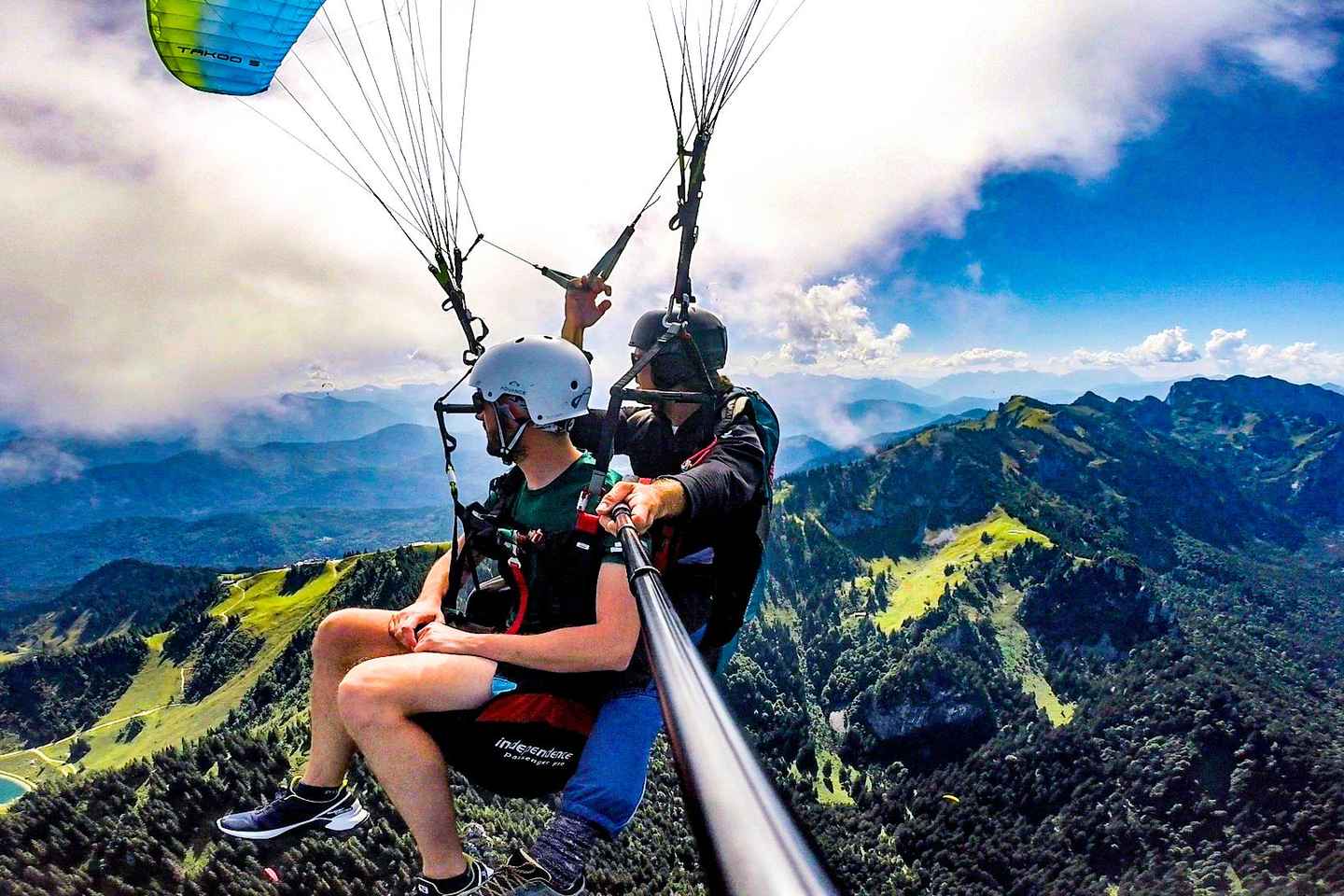 Lenggries: Tandem Paragliding Flight