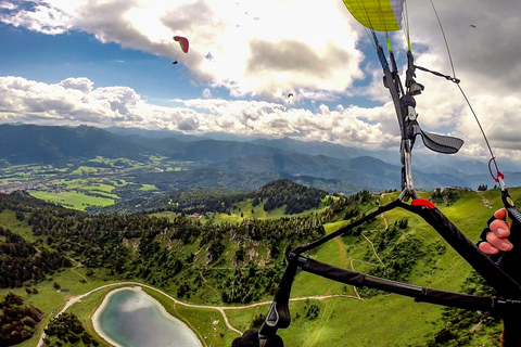 Lenggries: Tandem-Gleitschirmflug