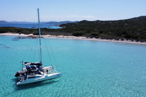 From Santa Teresa Gallura: La Maddalena Catamaran Tour La Maddalena Comfort Catamaran Tour