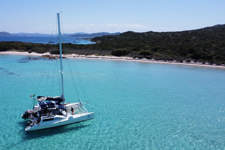 From Santa Teresa Gallura: La Maddalena Catamaran Tour La Maddalena Comfort Catamaran Tour