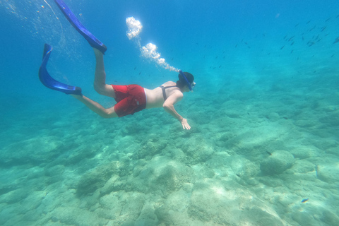 Chania: Båttur med guidad snorklingsturChania: Båttur med transfer och guidad tur med snorkling