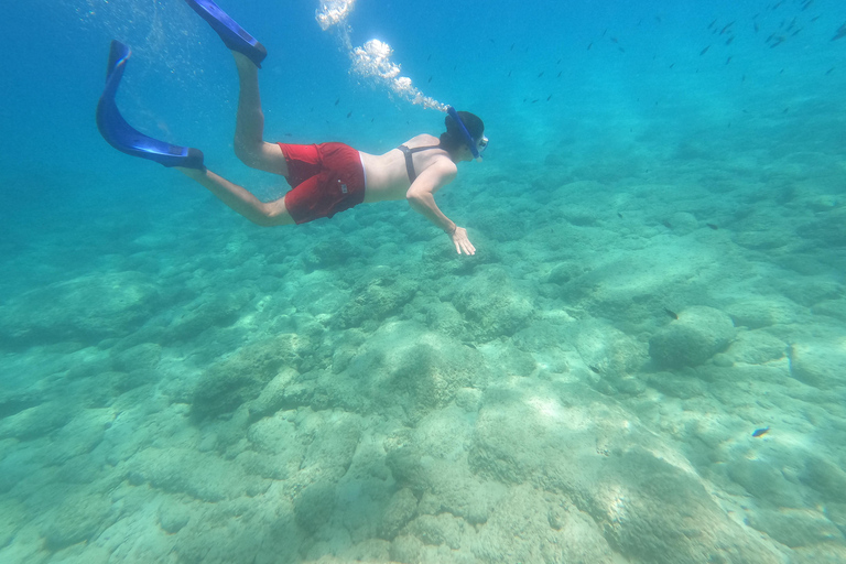 Chania: Båttur med guidad snorklingsturChania: Båttur med transfer och guidad tur med snorkling