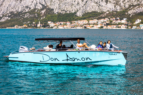 Kotor : Grotte bleue et Notre-Dame des Rochers Tour en bateau en groupe